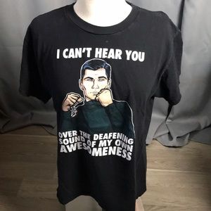 Archer  TShirt, M, Black